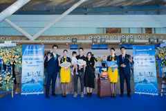Vietravel Airlines inaugura oficialmente ruta Ciudad Ho Chi Minh - Vinh, con una frecuencia de tres vuelos por semanas. (Fuente: Bnews/vnanet.vn)