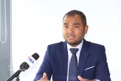 El doctor Gnel Rattha, presidente de la Asociación de Empresarios Camboya-Rusia. (Fuente: VNA)