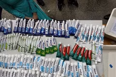 Pruebas incautadas en el caso (Foto: VNA)