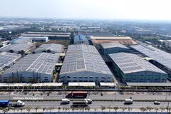 El parque industrial VSIP en Ciudad Ho Chi Minh (Foto: VNA) 