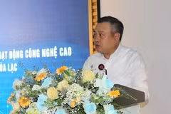 El presidente del Comité Popular de Hanoi, Tran Sy Thanh. (Fuente: VNA)