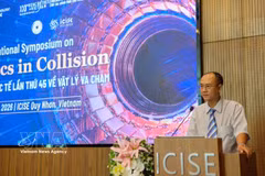 El subdirector del Departamento de Ciencia y Tecnología de Gia Lai, Phan Ho Giang, pronuncia un discurso (Foto: VNA)