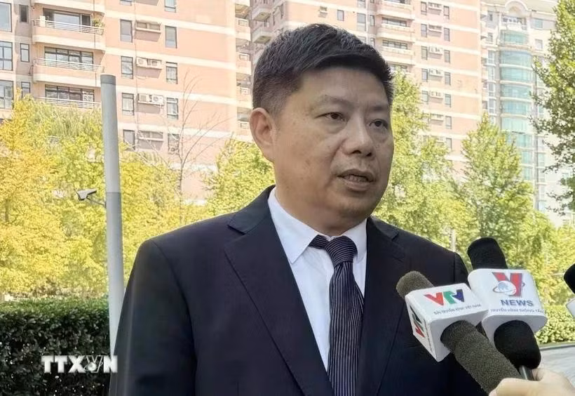 El director del Centro de Estudios del Sudeste Asiático de la Academia China de Ciencias Sociales (CASS), Xu Liping (Foto: VNA)