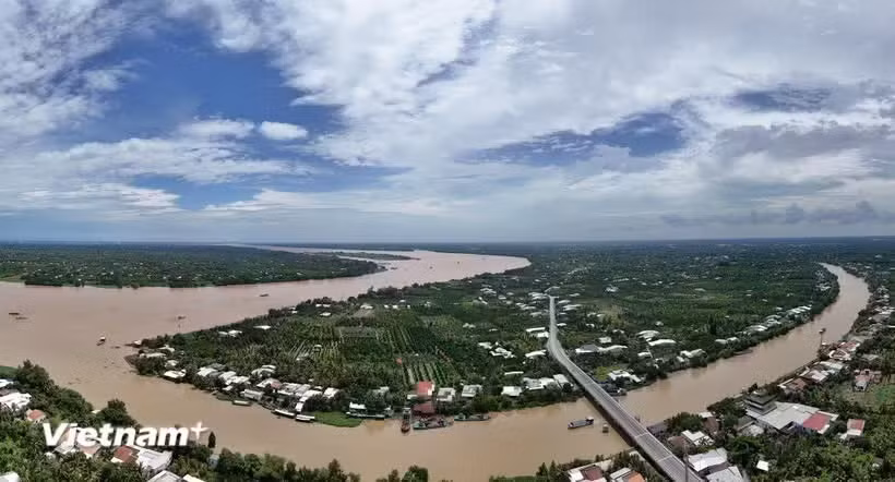 Delta del Mekong. (Foto: Hoai Nam/Vietnam+)