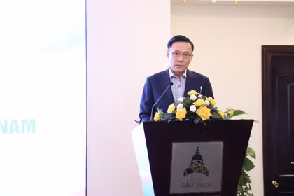 Le Anh Hoang, subdirector del ITPC, habla en el evento. (Fuente: VNA)