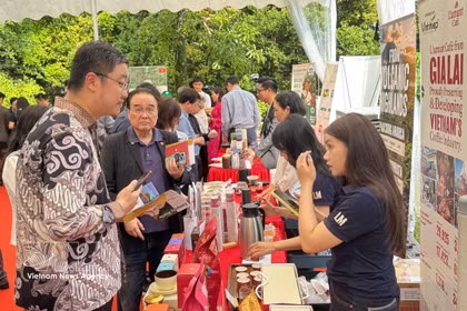 Festival del Café de Vietnam en Singapur 2026. (Fuente: VNA)