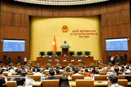 Asamblea Nacional de Vietnam aprueba ley revisada para modernizar la educación jurídica (Fuente: VNA)