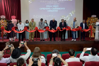 En la ceremonia inaugural del evento. (Fuente: Comité Organizador)