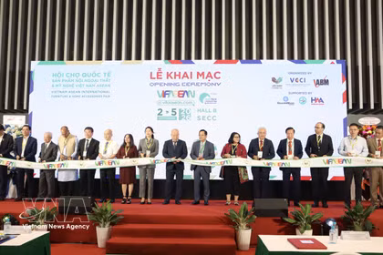 Delegados en el evento. (Fuente: VNA)
