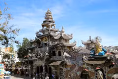 Del esplendor nacido de los fragmentos: la historia de la pagoda más singular de Vietnam