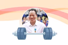El halterófilo Le Van Cong recibe Medalla de Oro de Francia 
