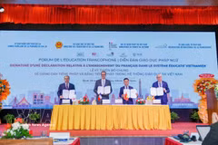 Fortalecen cooperación para el desarrollo de la educación francófona en Vietnam (Foto: VNA)