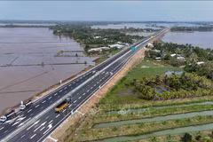 El tramo principal Hau Giang–Ca Mau, de 73,2 km de longitud, se abre al tráfico (Foto: VNA)