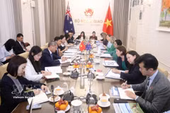 Segunda edición del Diálogo de Altos Funcionarios Vietnam-Australia (Foto: VNA)