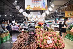 Productos vietnamitas en un supermercado tailandés. (Foto: VNA)