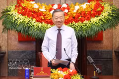 El secretario general del Partido Comunista y presidente de Vietnam, To Lam. (Foto: VNA)