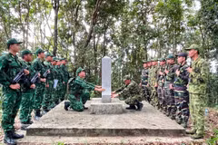 Vietnam y Laos intensifican patrullajes bilaterales en la frontera común (Foto: VNA)