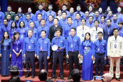 Clausura el XIII Congreso Nacional de la Unión de Jóvenes Comunistas de Vietnam (Foto: VNA)
