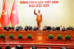 Sesión preparatoria del XIV Congreso Nacional del Partido Comunista de Vietnam (Foto: VNA)
