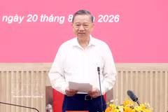 El secretario general del Partido Comunista y presidente de Vietnam, To Lam, pide convertir la Academia Ho Chi Minh en modelo de disciplina e integridad académica. (Foto. VNA)