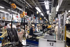Empresa Toyota Boshoku Hanoi en provincia norvietnamita de Phu Tho. (Foto: VNA)