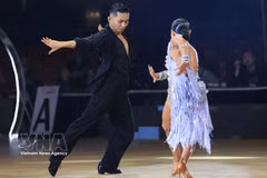 Equipo vietnamita de DanceSport brilla en el campeonato regional (Foto: VNA)
