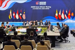 ASEAN revisa los preparativos para su 47.ª Cumbre (Foto: VNA)