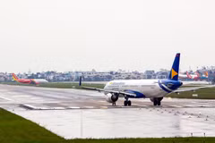 El aero puerto internacional de Da Nang. (Foto: VNA)