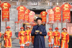 Festival Hue 2026 se presenta con una ceremonia imperial restaurada (Foto: VNA)