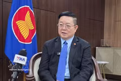 El secretario general de la ASEAN, Kao Kim Hourn. (Foto: VNA)