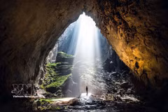 Son Doong impulsa imagen turística de Vietnam ante millones de espectadores. (Foto: VNA)
