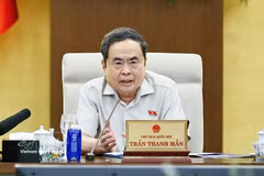 El presidente de la Asamblea Nacional, Tran Thanh Man. (Foto: VNA)