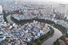 Ciudad Ho Chi Minh busca expandir su espacio urbano con la remodelación de canales (Foto: VNA)