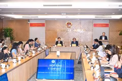 La rueda de prensa sobre el evento Techfest Vietnam 2025. (Foto: VNA)