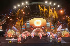 Semana del Turismo de Ninh Binh 2026 comienza con espectacular celebración del patrimonio. (Foto: VNA)