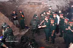 Inspeccionan búsqueda de restos de mártires en parque de Ciudad Ho Chi Minh