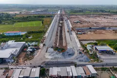 Entrada a la zona industrial Vietnam-Singapur Can Tho (Foto: VNA)