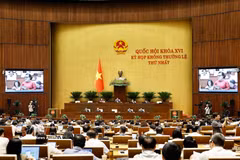 Asamblea Nacional de Vietnam aprueba leyes para fortalecer sectores clave (Foto: VNA)