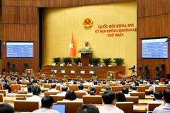 Asamblea Nacional de Vietnam aprueba ampliación presupuestaria a 11 mil millones de dólares para el ferrocarril Lao Cai-Hanóoi-Hai Phong (Foto: VNA)