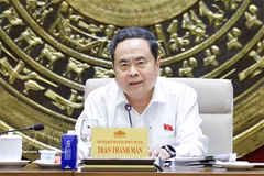 El presidente de la Asamblea Nacional de Vietnam, Tran Thanh Man. (Foto: VNA)
