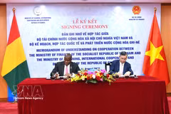Vietnam y Guinea buscan impulsar la cooperación en materia de inversión (Foto: VNA)
