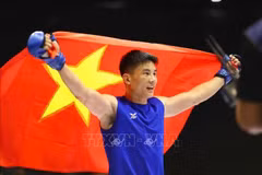 El luchador vietnamita Quang Van Minh. (Foto: VNA)