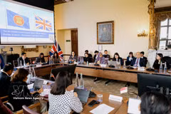La quinta Reunión de Altos Funcionarios (SOM) ASEAN-Reino Unido. (Foto: VNA)