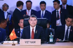 Primer ministro de Vietnam propone medidas ante desafíos multidimensionales durante la sesión plenaria de la 48.ª Cumbre de la ASEAN (Foto: VNA)