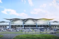 Aeropuerto internacional de Cam Ranh. (Foto: VNA)