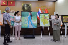 Intercambio artístico fortalece los lazos culturales entre Vietnam y Tailandia. (Foto: VNA)