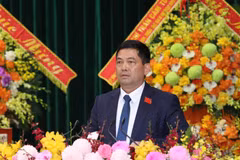 Nguyen Hong Thai asume como nuevo secretario del Partido en Bac Ninh. (Foto: VNA)