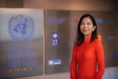 Pauline Tamesis, coordinadora residente de la ONU en Vietnam. (Foto: UN Vietnam)