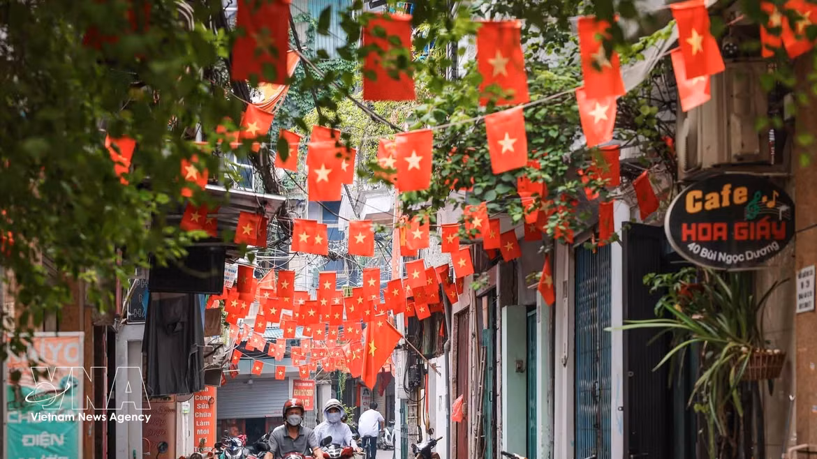 Hanoi se engalana para celebrar el 81.º aniversario del Día Nacional