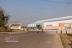 Parque industrial Phan Thiet II, distrito de Binh Thuan, Lam Dong. (Foto: VNA)